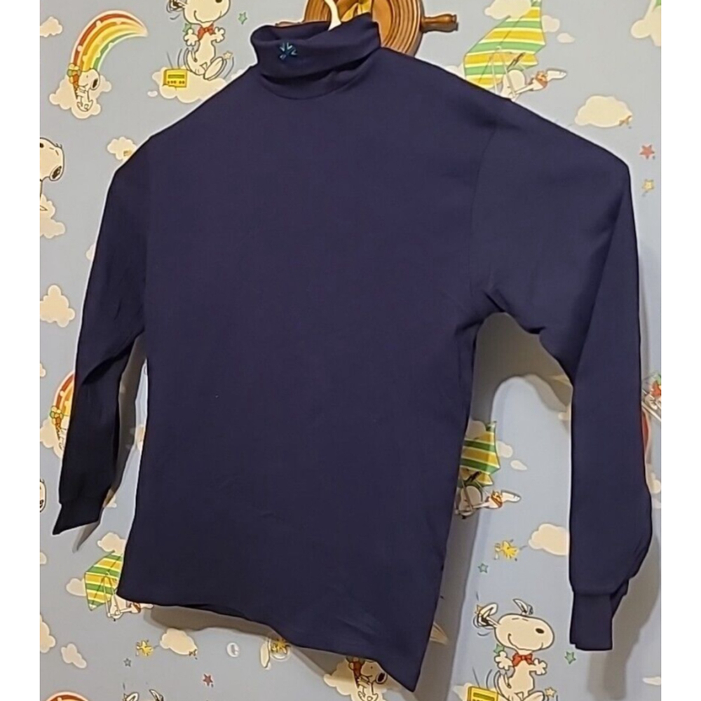 Vintage Meister Jay Peak Ski Vermont Turtleneck Sweater Made In USA Mens Size XL